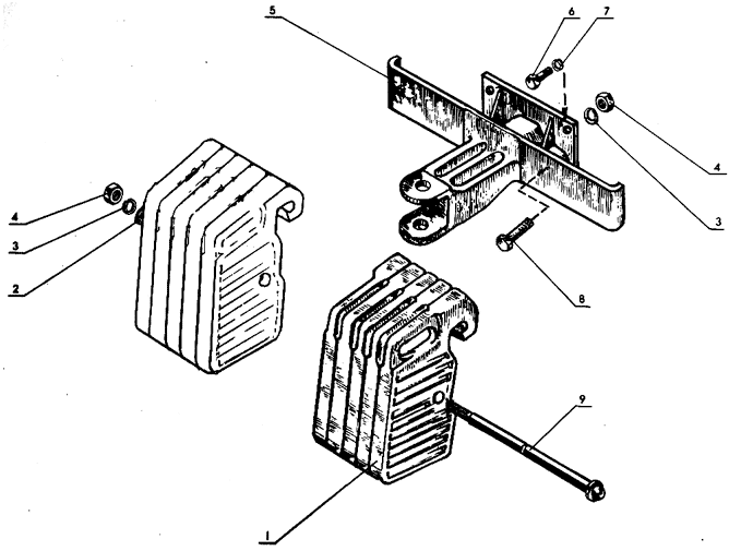 Передние грузы Трактор МТЗ 82 Р Передние грузы Трактор МТЗ 82 Р