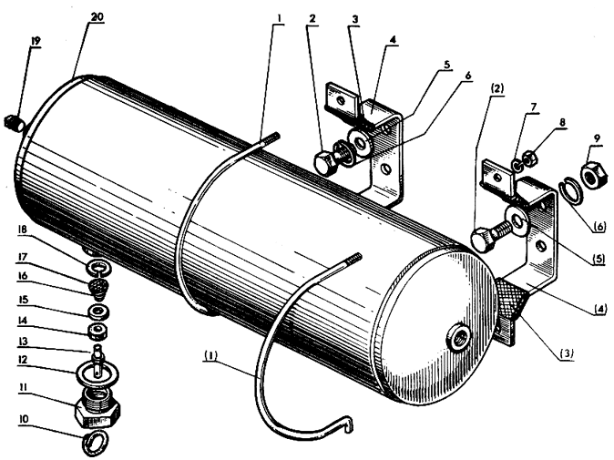 Баллон Трактор МТЗ 82 Р Баллон Трактор МТЗ 82 Р