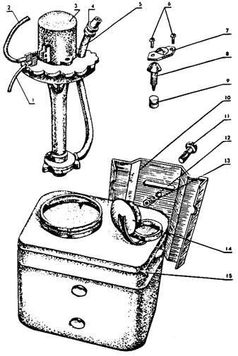 Стеклоомыватель Трактор МТЗ 82 Р Стеклоомыватель Трактор МТЗ 82 Р