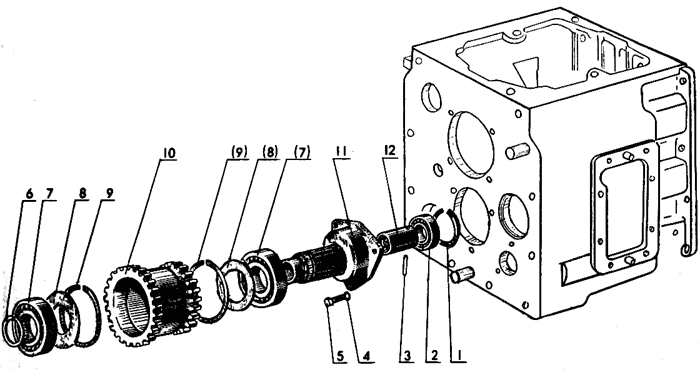 Редуктор Трактор МТЗ 80